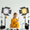Projecteur LED avec Panneau de Remplissage et Trépied 1800W