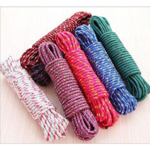 Corde à linge multifonction en nylon – 10 mètres, résistante et pratique