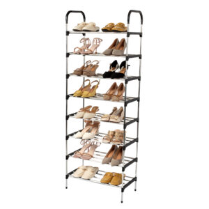 Étagère à Chaussures Portable - 8 Niveaux