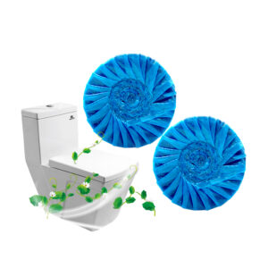 Tablettes WC bleues