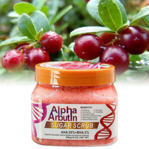 Gommage blanchissant naturel et organique à l’Alpha Arbutine