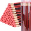 Douzaines Crayons HB en bois avec gomme