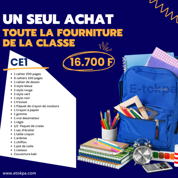 Kit scolaire CE1