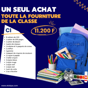 Kit scolaire CI