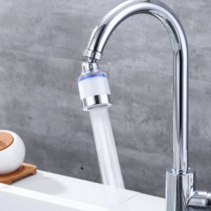 Mini robinet filtre 360° rotatif – Anti-éclaboussures et économie d’eau