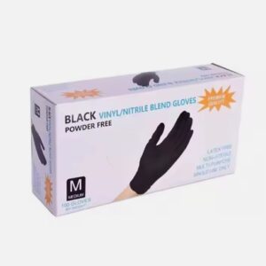 Gants jetables en nitrile sans poudre – Taille S M L