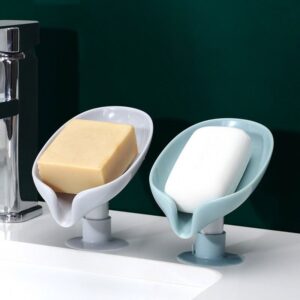Boîte à savon en forme de feuille – Porte-savon pratique