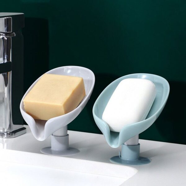 Boîte à savon en forme de feuille – Porte-savon pratique