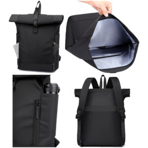 Sac à dos pour ordinateur portable unisexe – Étanche et polyvalent