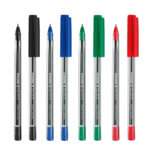 Stylo à bille – Corps hexagonal transparent