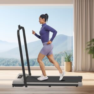 Tapis de marche pliable avec télécommande