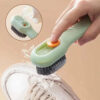Brosse de nettoyage hydraulique multifonction avec distributeur de savon