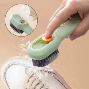 Brosse de nettoyage hydraulique multifonction avec distributeur de savon