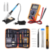 Fer à souder électrique 60W réglable – Kit complet avec pointe de précision, multimètre et accessoires