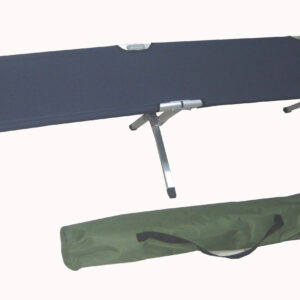 Lit de couchage pliable en aluminium