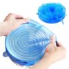 Couvercles extensibles multifonctionnels en silicone – Lot de 12 pièces