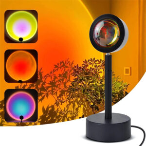 Lampe LED Coucher de Soleil RVB
