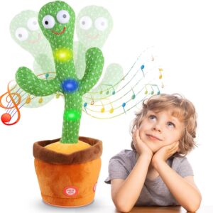 Cactus en Peluche Interactif avec Fonction Danse et Chanson